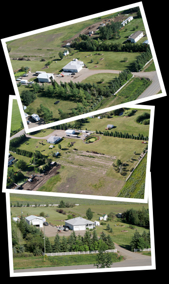 aerial farm property 3 digital files