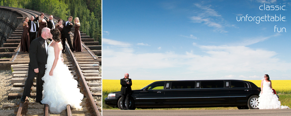 Dawson Creek fun wedding photography