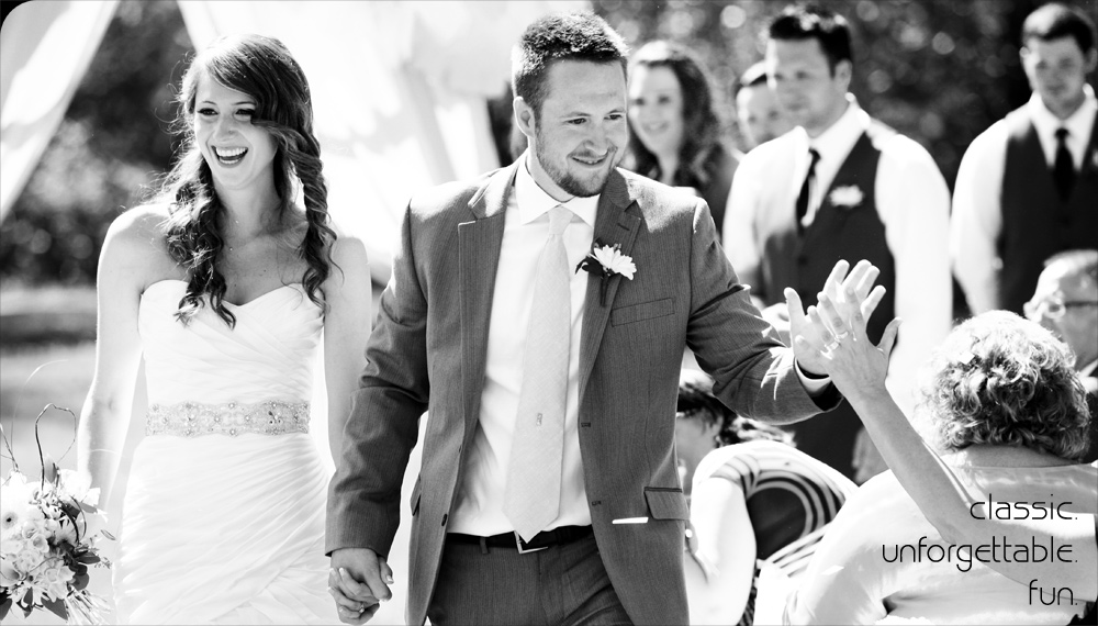 Prince George riverside wedding