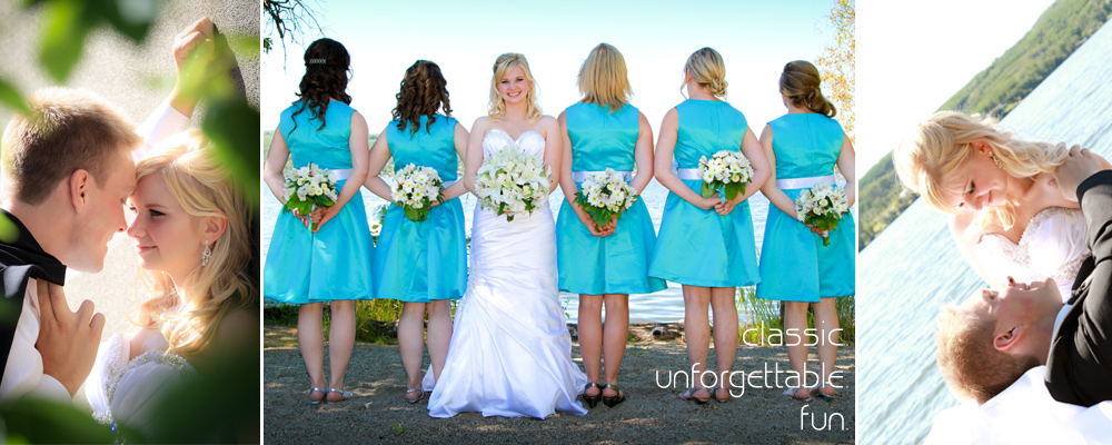 Fort St. John wedding on Charlie Lake