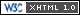 Valid XHTML 1.0 Transitional