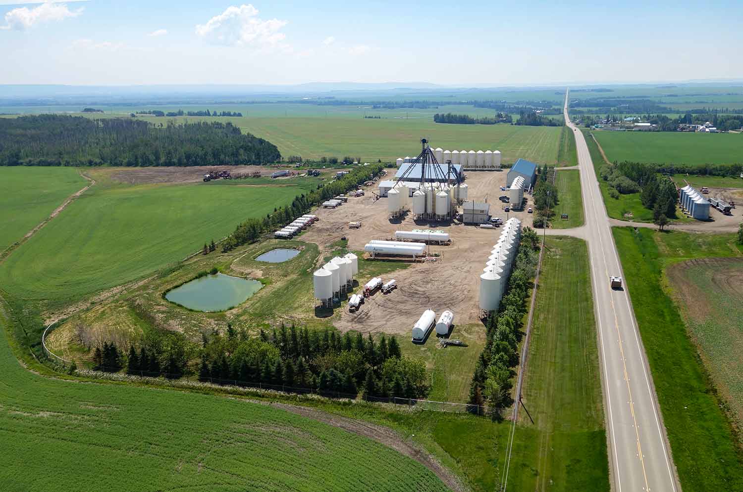 Dawson Co-op Fertilizer plant