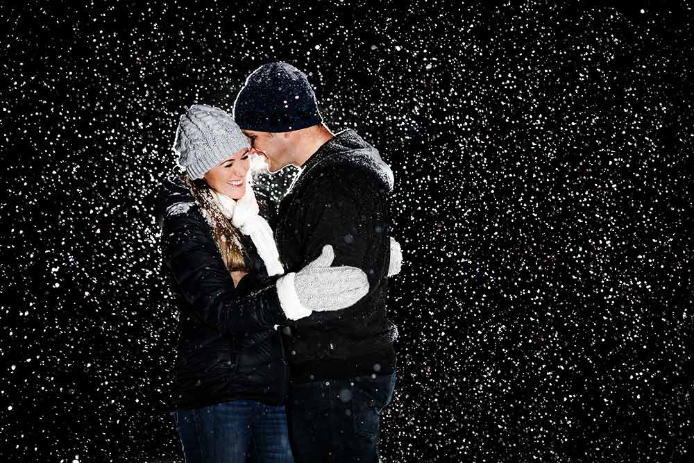 Tim ∧ Crystal of Digital B Photography + media - Playing in the snow